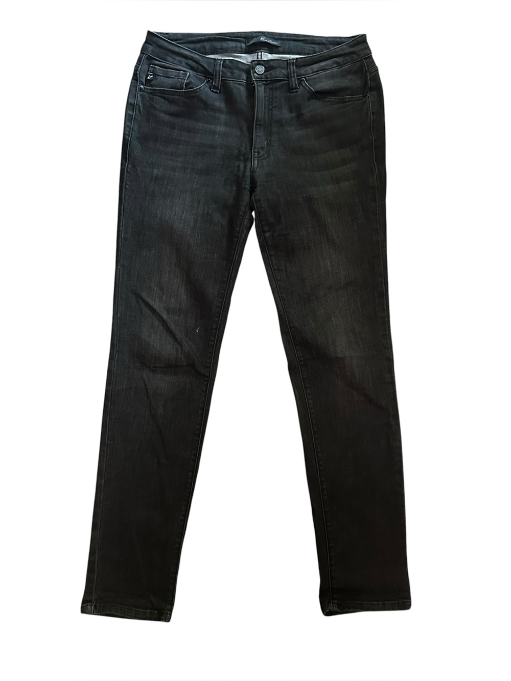 KanCan Mid-Rise Straight Leg Jeans in Black (Style KC7085BK) Sz 11/29